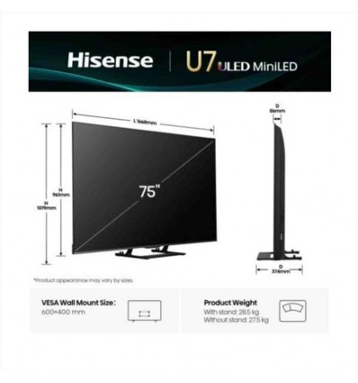 75 U79Q MINI LED 4K UHD SMART VIDAA REFRESH RATE 144HZ