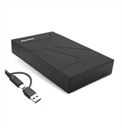 HXD3U6G-AC BOX HDD 3.5" SATA 6Gbps USB-C + USB-A con alimentatore