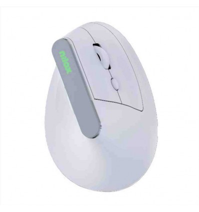 NILOX TECH - Mouse Wireless Verticale Dual ricaricabile 1600DPI