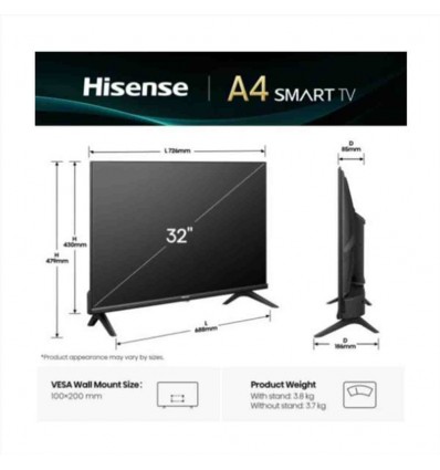 32 A49Q HD SMART VIDAA
