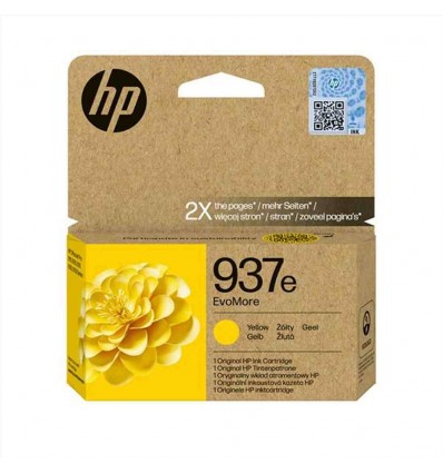 Cartuccia di inchiostro giallo originale HP 937e EvoMore