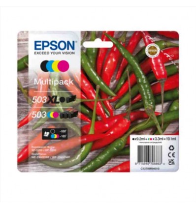 Multipack 4-colours 503 XL Black/Std. CMY