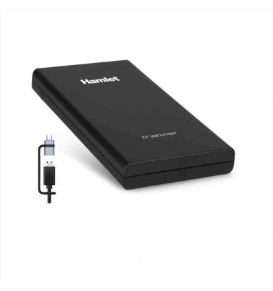 HXD25U30-CX BOX HDD - SSD 2.5" USB 3.0 SATA III USB-A+USB-C