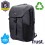 ZAINO LAPTOP/NOTEBOOK FINO A 17" ECO - IMPERMEABILE IPX4 - REALIZZATO CON PET RICICLATO - TRUST JERSEY TRAVEL BACKPACK NERO