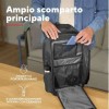 ZAINO LAPTOP/NOTEBOOK FINO A 17" ECO - IMPERMEABILE IPX4 - REALIZZATO CON PET RICICLATO - TRUST JERSEY TRAVEL BACKPACK NERO