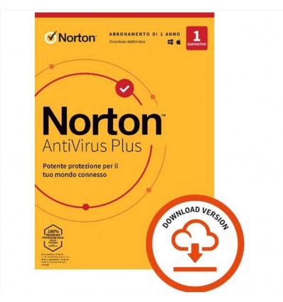 Norton Antivirus Plus - 1 Dev - 2GB - ESD