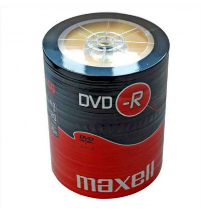 DVD-R Maxell 100 pz. confezione Termoretraibile