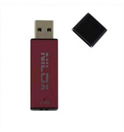 USB NILOX 2GB 2.0 A ROSSA