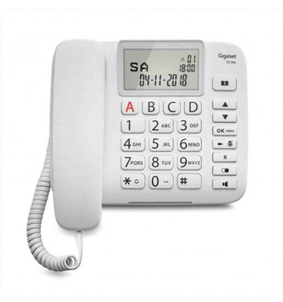 TELEFONO FISSO DL380 BIANCO