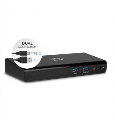 HDOCKS300TC - USB-C + 6USB+LAN+HDMI+DVI VGA+AUDIO