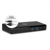 HDOCKS300TC - USB-C + 6USB+LAN+HDMI+DVI VGA+AUDIO