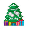 XMASEARTREE - auricolari a filo con pack ad albero di natale