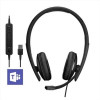 ADAPT 160T ANC USB-C, Cuffia stereo, microfono a cancellazione di rumore, padiglioni maggiorati - Certificata Microsoft teams