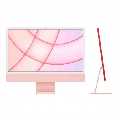 24-inch iMac with Retina 4.5K display: Apple M1 chip with 8-core CPU and 8-core GPU, 256GB - Pink