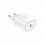 Caricatore da Muro 20W USB-C PD con Doppia Porta - Bianco