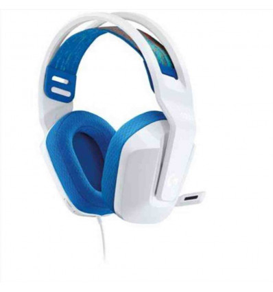 HEADSET GAMING G335 WIRED WHITE