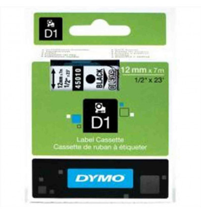 Nastri standard D1 12mmx7m nero trasparente