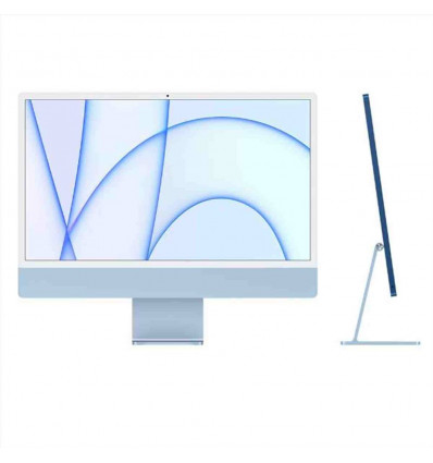 24-inch iMac with Retina 4.5K display: Apple M1 chip with 8-core CPU and 7-core GPU, 256GB - Blue