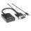 VGA M to HDMI F con audio Jack 3,5mm
