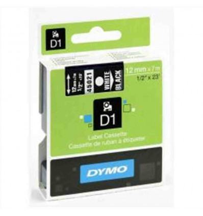 Nastri standard D1 12mmx7m bianco nero