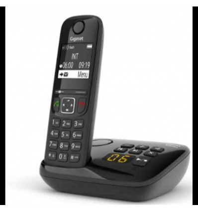 CORDLESS AS690 A NERO - CON SEGRETERIA