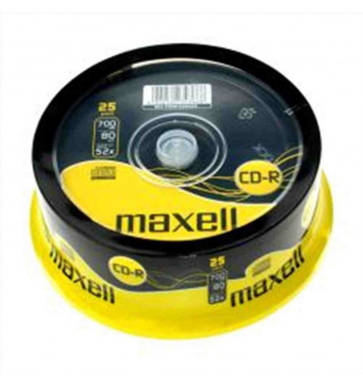 CD-R Maxell 25pz. Campana