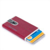 Porta Carte di credito Piquadro - Blue Square Rosso