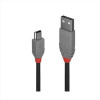 CAVO USB 2.0 TIPO A mini B NERO, 5M