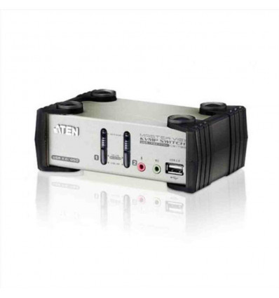 KVMP VGA audio PS 2-USB a 2 porte con OSD