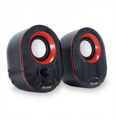EQUIP USB SPEAKER STEREO 2x3W, Jack 3.5mm