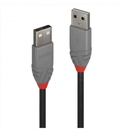 CAVO USB 2.0 TIPO A GRIGIO, 1M