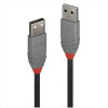 CAVO USB 2.0 TIPO A GRIGIO, 1M