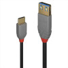 PROLUNGA USB 3.0 TIPO C TIPO A NERO, 0,15M