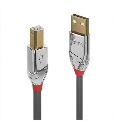 CAVO USB 2.0 TIPO A TIPO B GRIGIO, 5M