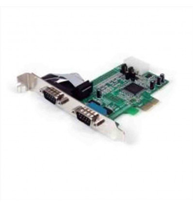 Scheda PCIe 2 porte RS232 con 16550 UART