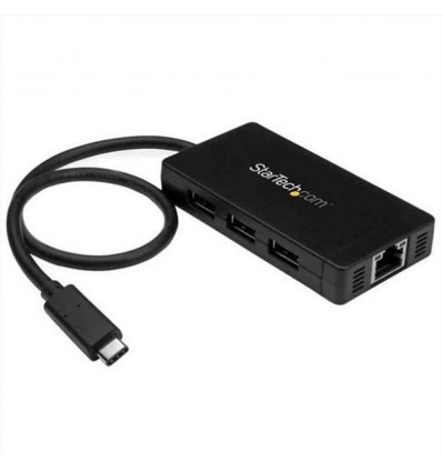 Hub USB 3.0 a 3 pt USB-C Gbe