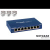 NETGEAR GS108GE Switch Unmanaged 8 porte Gigabit,Garanzia a vita+NBD