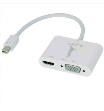 Converter Mini DisplayPort a HDMI & VGA