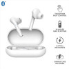 Nika Touch Bluetooth Wireless Earphones white