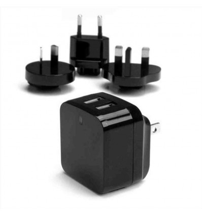 Caricabatterie da parete a due porte USB