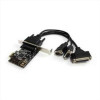 Scheda seriale parallela PCI Express 2S1P