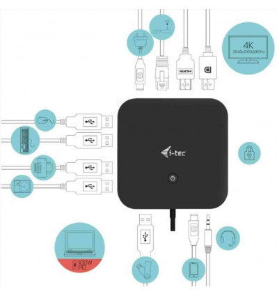 USB-C HDMI DP + P. DELIVERY 100W