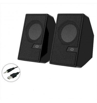 SPEAKER 2.0 3x3W BLUTEOOTH 5.0, Jack 3.5mm per PC, USB