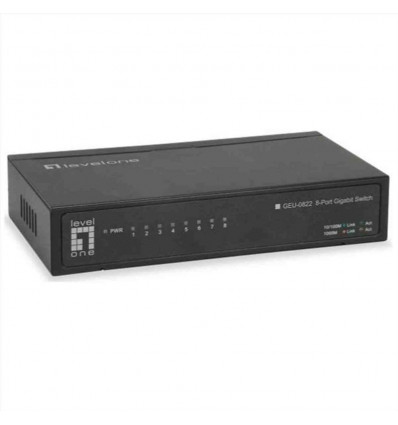 LEVELONE GEU-0822 - SWITCH 8-PORTE GIGABIT