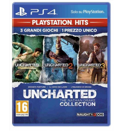UNCHARTED THE NATHAN DRAKE COLLECTION HITS