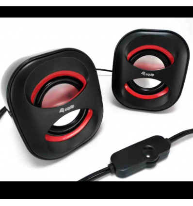 EQUIP MINI USB SPEAKER 2.0, 6W, jack 3.5mm
