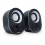 EQUIP USB SPEAKER STEREO 2x3W, Jack 3.5mm