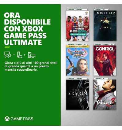 XBOX GAME PASS ULT 1 MESE ESD