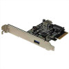 Scheda PCIe USB 3.1 a 2-porte (10Gbps) - ext int