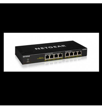 GS308PP-100EUS - Netgear Switch Unmanaged Gigabit Ethernet (10 100 1000) Nero POE
